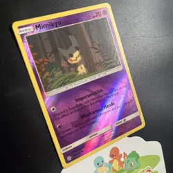 Pokemon TCG Mimikyu 96/236 Cosmic Eclipse Near Mint Card - Image 3