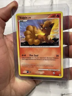 Vulpix 107/123 Mysterious Treasures Pokemon Card NM/MT 2007 Pokemon Nintendo TCG - Image 2