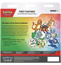 PRESALE - 3x Pokemon TCG First Partner Illustration Collection Series 1 Sealed - Image 3