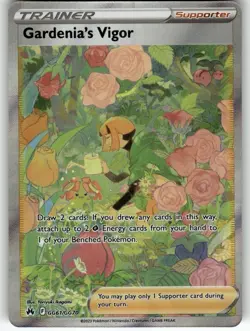 Gardenia's Vigor GG61/GG70 Crown Zenith: Galarian Gallery NM Pokemon Card TCG - Image 1