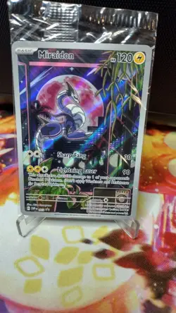 Pokemon Miraidon 013 Scarlet & Violet Black Star Promo Sealed - Image 1
