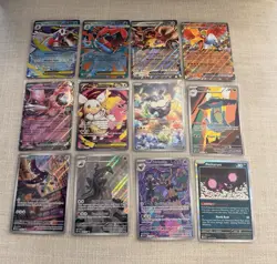Pokemon Ascended Heroes 12 Card lot. Multi Rarities. IR Ultra Rare, Etc… - Image 1