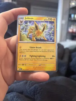Pokemon Jolteon 029/131 (Cosmos Holo) Prismatic Evolutions Costco Exclusive MINT - Image 1