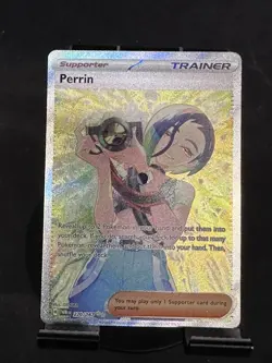 Perrin 220/167 SIR twilight Masquerade Pokemon Pack Fresh - Image 1
