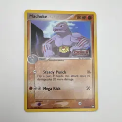 Machoke 33/108 Power Keepers Reverse Holo Stage 1 80 HP Uncommon Pokemon TCG - Image 1