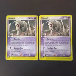 Pokemon Card TCG: Duskull 61/100 x2 - EX Sandstorm - Image 1