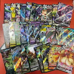 Pokemon S-Chinese Card Sword & Shield random eevee V&Vmax Holo Mint 30 cards#6 - Image 1