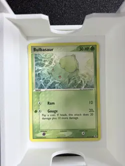 Pokemon Bulbasaur 50 HP Basic Monster 55/112 EX FireRed LeafGreen Nintendo Card - Image 1