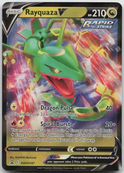 Rayquaza V Promo SWSH: Sword & Shield Promo Cards SWSH147 NM - Image 1