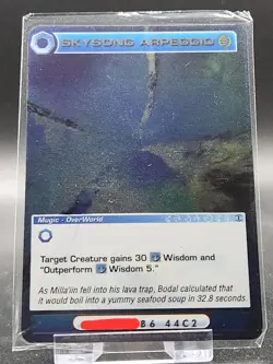 Chaotic Card : Skysong Arpeggio First Edition Forged Unity Rare Mugic - Image 1