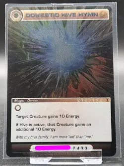Chaotic Card : Domestic Hive Hymn Beyond The Doors First Edition Rare Mugic - Image 1