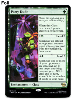 Party Dude (FOIL) - [Teenage Mutant Ninja Turtles] MTG TMT 0128 NM 🌳 - Image 1