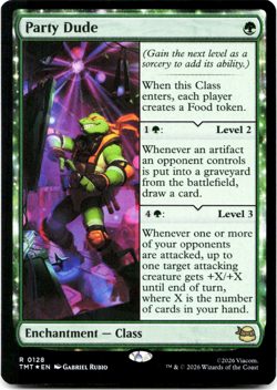 Party Dude (FOIL) - [Teenage Mutant Ninja Turtles] MTG TMT 0128 NM 🌳 - Image 2