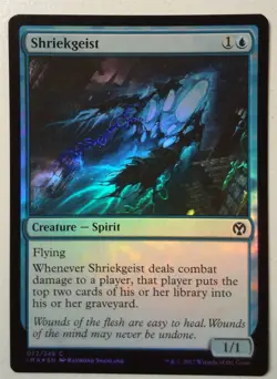 Shriekgeist *FOIL Common* Magic MtG x1 Iconic Masters - Image 1
