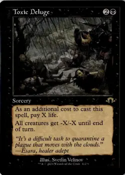 Toxic Deluge (Retro Frame) Modern Horizons 3 Regular NM R 412 - Image 1