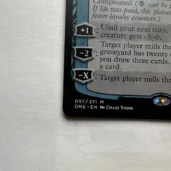 Wizards Jace, the Perfected Mind - Phyrexia ONE Mythic Planeswalker Blue Foil 0… - Image 5