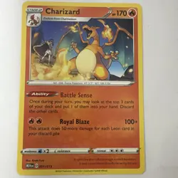Charizard NH McDonald’s Happy Meal Pokemon Promo Card 001/015 - Image 1