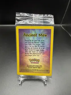 2000 Pokemon Movie Ancient Mew Promo Card Sealed Unopened BRAND NEW - Image 1