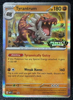 Tyrantrum MEP 066 Prerelease Stamped Promo - Pokemon TCG: Perfect Order - LP - Image 1