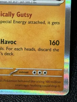 Tyrantrum MEP 066 Prerelease Stamped Promo - Pokemon TCG: Perfect Order - LP - Image 4