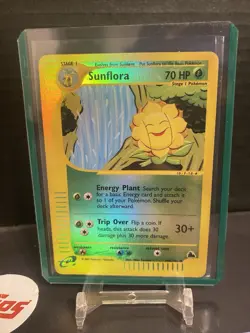 2003 POKEMON SUNFLORA REVERSE HOLO FOIL #105/144 E-SERIES SKYRIDGE WOTC - Image 1