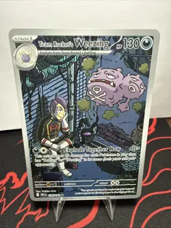 Pokemon TCG Team Rockets Weezing Destined Rivals 199/182 Nm Fresh Pull Fast Ship - Image 1