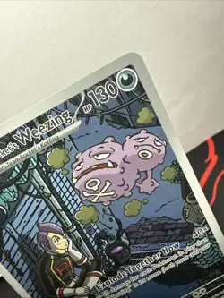 Pokemon TCG Team Rockets Weezing Destined Rivals 199/182 Nm Fresh Pull Fast Ship - Image 3