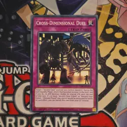 Yu-Gi-Oh! Legendary Duelists Cross-Dimensional Duel Trap LDS1-EN091 1st Edition - Image 1