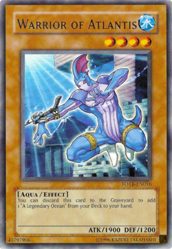 Warrior Of Atlantis - FOTB-EN016 - Rare - Yugioh MINT - Image 1