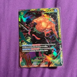 One Piece TCG The Best Vol 2 PRB-02 RORONOA ZORO OP06-118 SEC English (a) - Image 1