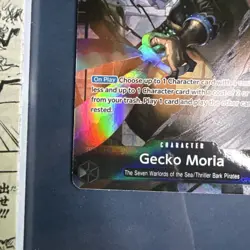 One Piece CCG Gecko Moria OP06-086 Alt Art SR - English - MINT - Image 2