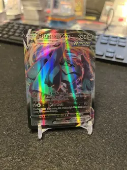 Pokemon Fan Art - X2 Morpeko, Greedent V, Metagross VMax, Bolting VMax - 5 Cards - Image 5