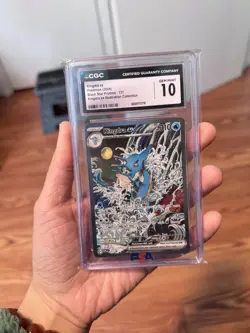 CGC 10 Gem Mint Kingdra ex 131 Sv Scarlet & Violet Promo Cards Holo - Image 1