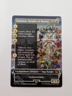 Summon: Knights of Round - UB Final Fantasy - Borderless - (0359) - NM - Image 1