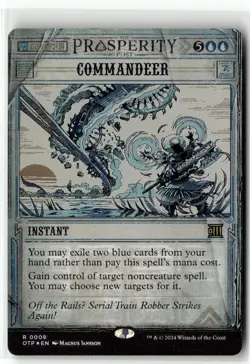 2024 MTG OTP Commandeer R Foil Instant #9 - Image 1