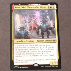 Anim Pakal, Thousandth Moon 223 MTG Lost Caverns of Ixalan Rare NM - Image 1