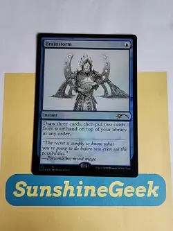 Brainstorm (582) (Sketch Showcase) Secret Lair Drop Foil - Image 1
