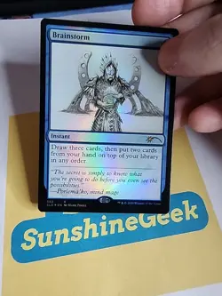 Brainstorm (582) (Sketch Showcase) Secret Lair Drop Foil - Image 2