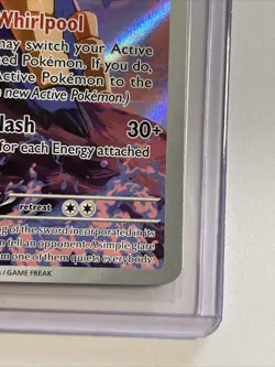 Samurott 107/086 - White Flare - Illustration Rare Holo Pokemon S&V TCG NM - Image 5