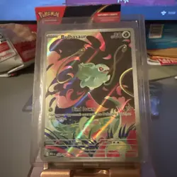 Bulbasaur 133/132 English MEG EN-Mega Evolutions Illustration Rare Pokemon Card - Image 1