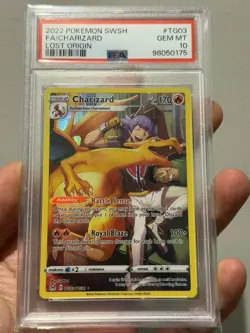 Charizard TG03/TG30 Lost Origin PSA 10 Trainer Gallery GEM MINT 10 Pokemon - Image 1