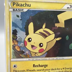 2010 Pokemon HGSS Black Star Promos Pikachu #HGSS03 - Image 2