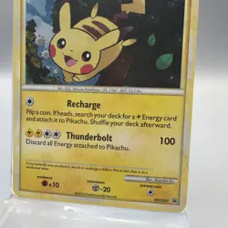 2010 Pokemon HGSS Black Star Promos Pikachu #HGSS03 - Image 4