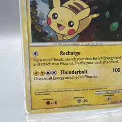 2010 Pokemon HGSS Black Star Promos Pikachu #HGSS03 - Image 5