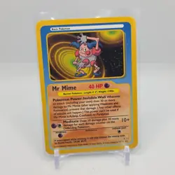 Mr. Mime #h11 Pokemon Funskool Holographic Holo RARE 2004 TCG India - Image 1
