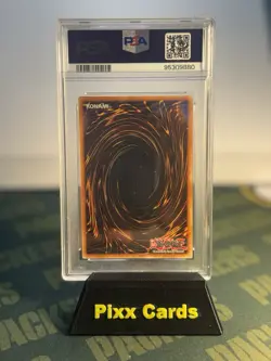 2021 Yu-Gi-Oh! Maximum Gold: El Dorado 1st Edition Red-Eyes Black Dragon PSA 9 - Image 2