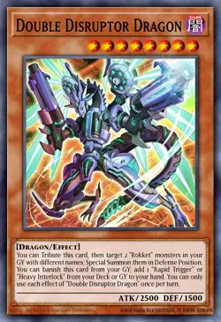 Double Disruptor Dragon - BODE-EN002 Super Rare | Yu-Gi-Oh! Card - Image 1