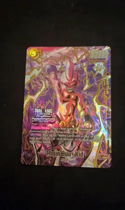 Majin Buu : Kid (Alternate Art) - Fusion World Promotion Card FB04-094 - Image 2