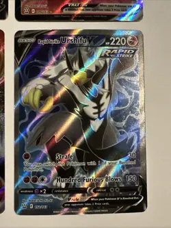 Pokemon Rapid & Single Strike URSHIFU 4 Card Lot ~ V VMAX - Image 2