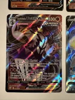 Pokemon Rapid & Single Strike URSHIFU 4 Card Lot ~ V VMAX - Image 3